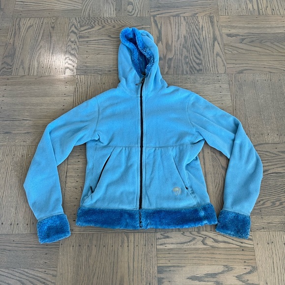 Soft Blue Mountain Hardwear Jacket - Picture 1 of 4